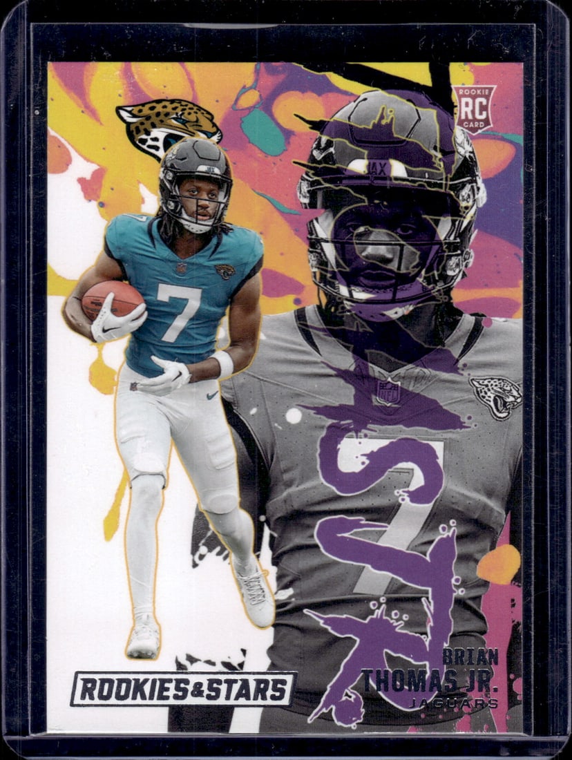 Brian Thomas Jr. Rookie Exclusives 2024 Panini Rookies & Stars #RE-BTJ: Brian Thomas Jr. Rookie Exclusives 2024 Panini Rookies & Stars #RE-BTJ
