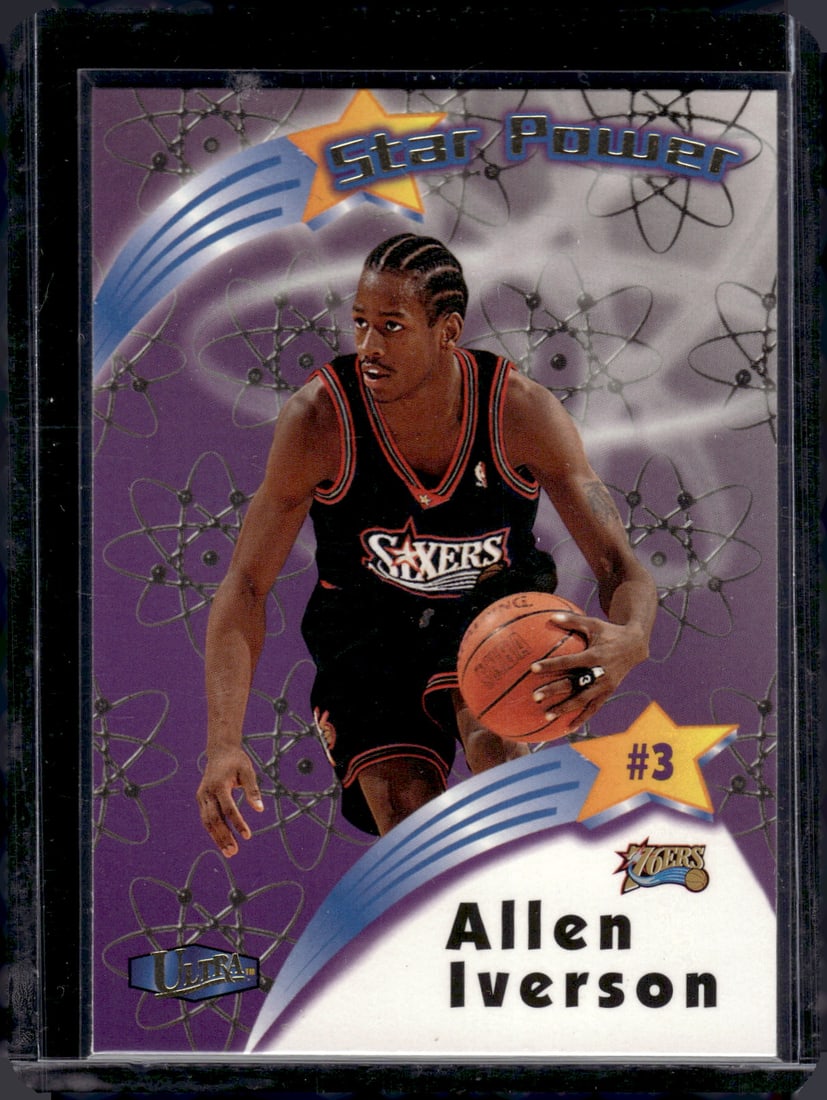 Allen Iverson Star Power 1997-98 Fleer #2 (1 of 2)