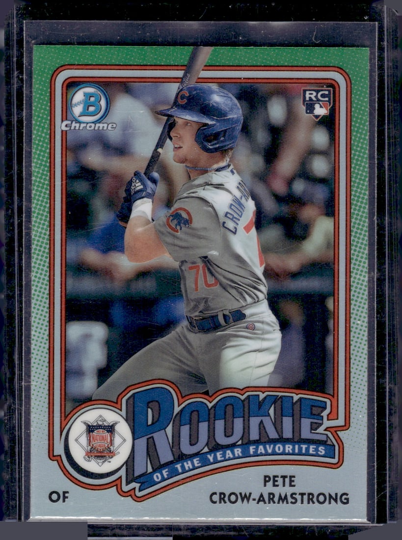 Pete Crow-Armstrong Refractor RC 2024 Bowman Chrome #ROY-13 (1 of 2)
