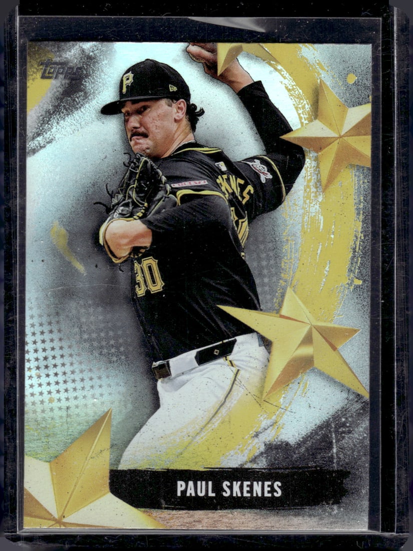 Paul Skenes Stars of MLB 2025 Topps Series One #SMLB-27: Paul Skenes Stars of MLB 2025 Topps Series One #SMLB-27