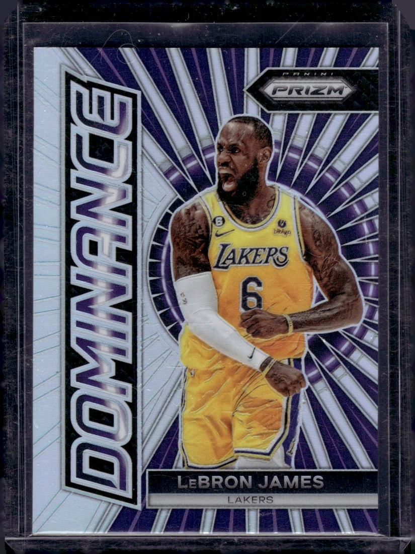 LeBron James Dominance Silver Prizm 2023-24 Panini Prizm #3 (1 of 2)
