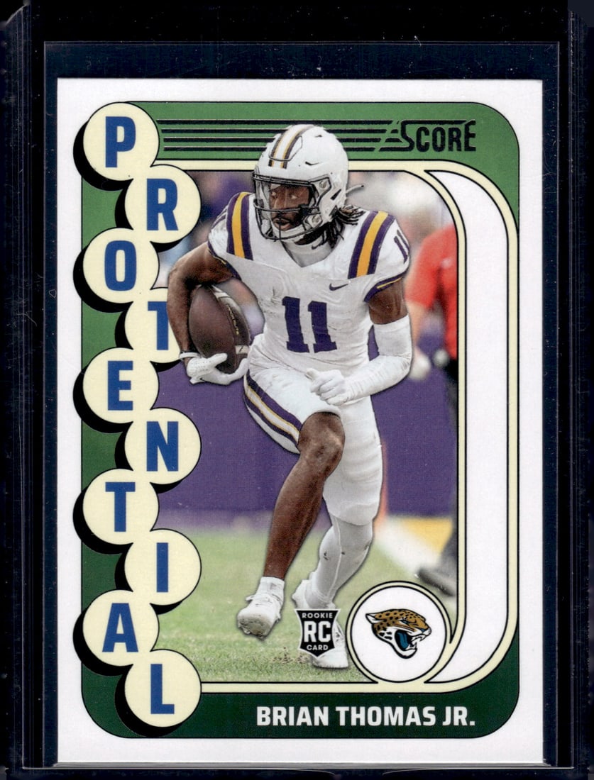 Brian Thomas Jr. Protential RC 2024 Panini Score #21: Brian Thomas Jr. Protential RC 2024 Panini Score #21