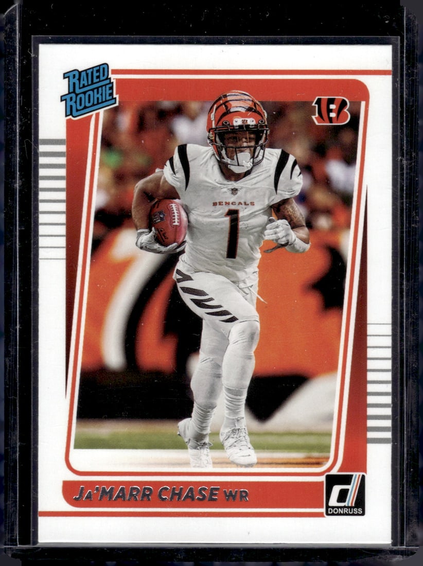 Ja'Marr Chase RC 2021 Panini Donruss #262: Ja'Marr Chase RC 2021 Panini Donruss #262