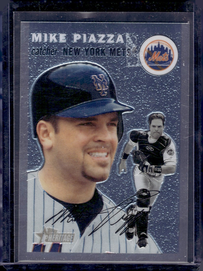 Mike Piazza Chrome /1954 2003 Topps Heritage #THC47 (1 of 2)