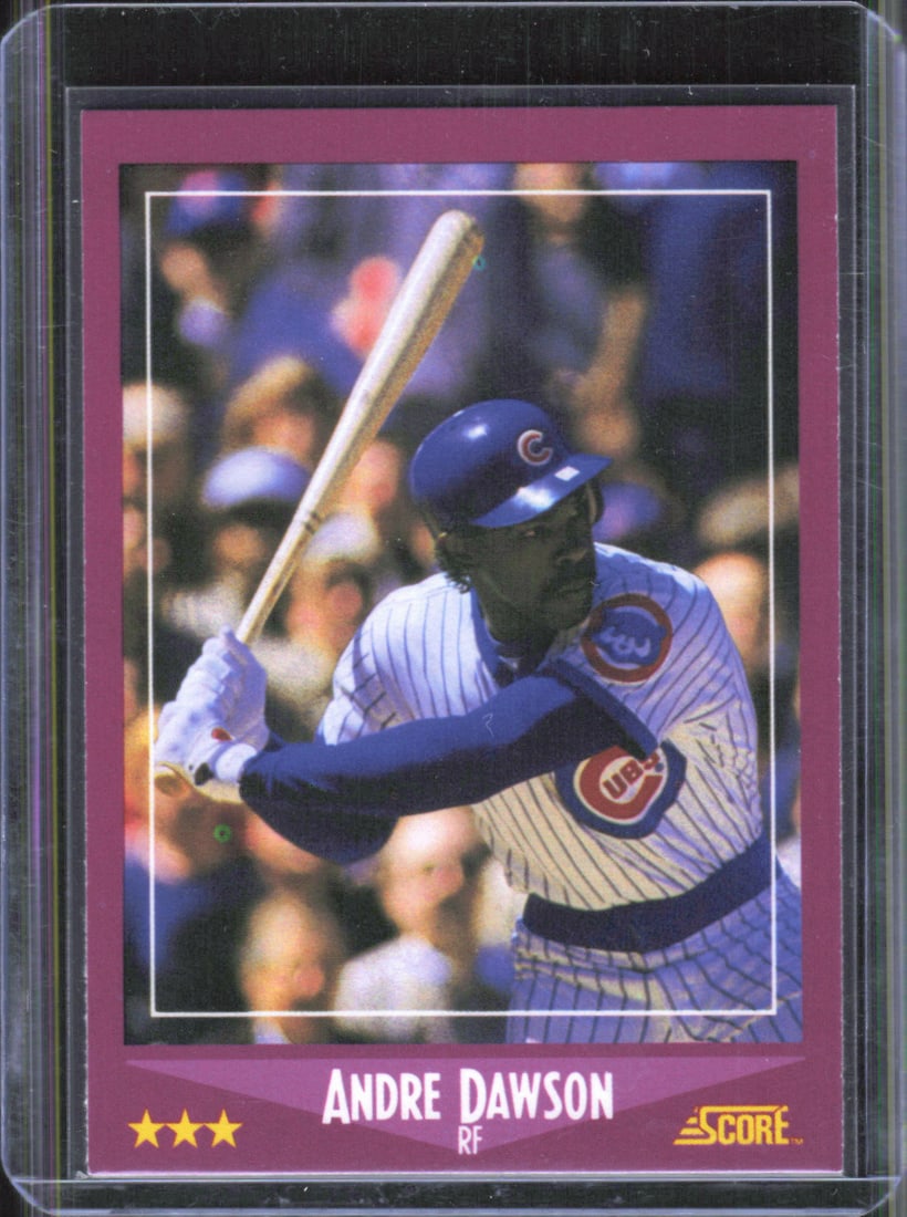 Andre Dawson 1988 Score #4: Andre Dawson 1988 Score #4