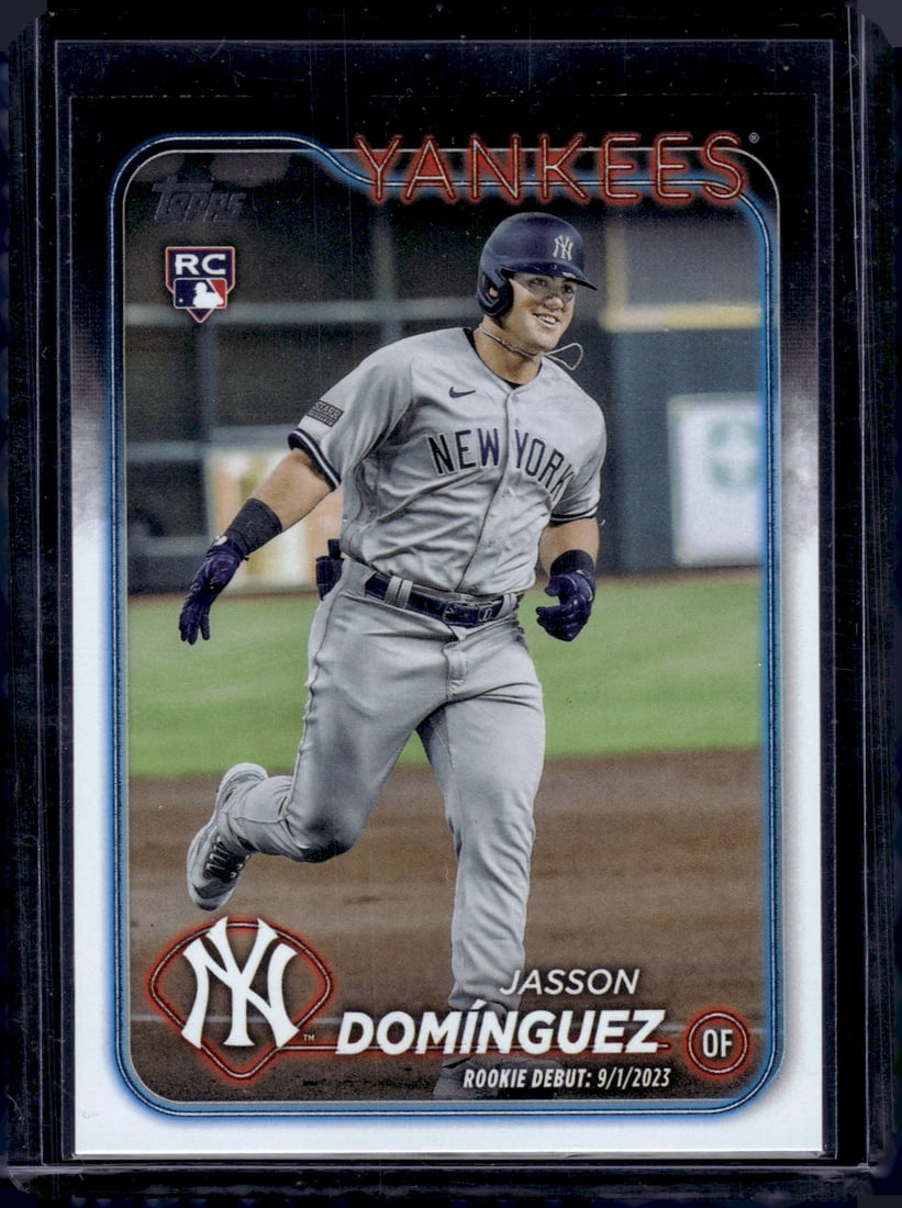 Jasson Dominguez RC 2024 Topps Update #US175: Jasson Dominguez RC 2024 Topps Update #US175