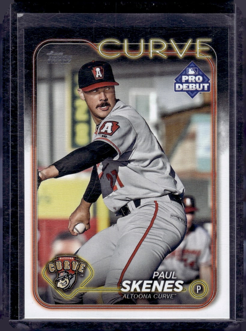 Paul Skenes Pro Debut 2024 Topps #PD-140: Paul Skenes Pro Debut 2024 Topps #PD-140