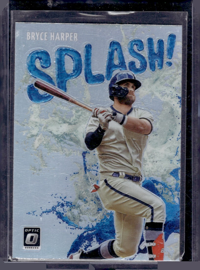 Bryce Harper Splash Holo Prizm 2022 Donruss Optic #SP-7 (1 of 2)