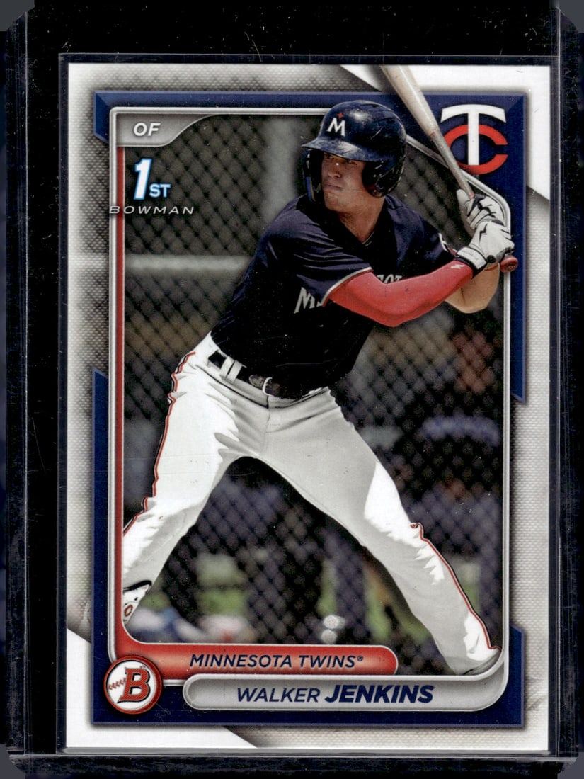 Walker Jenkins 1st Bowman 2024 Bowman Prospects #BP-43: Walker Jenkins 1st Bowman 2024 Bowman Prospects #BP-43