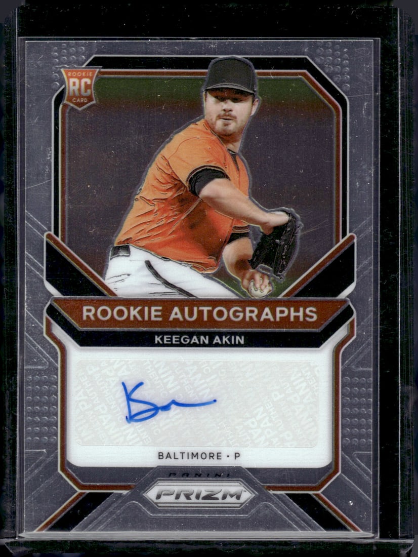 Keegan Akin Rookie Auto 2021 Panini Prizm #RA-KA (1 of 2)