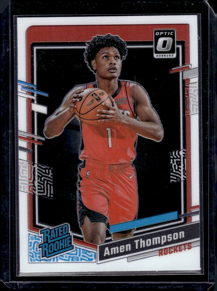 Amen Thompson RC 2023-24 Donruss Optic #229: Amen Thompson RC 2023-24 Donruss Optic #229