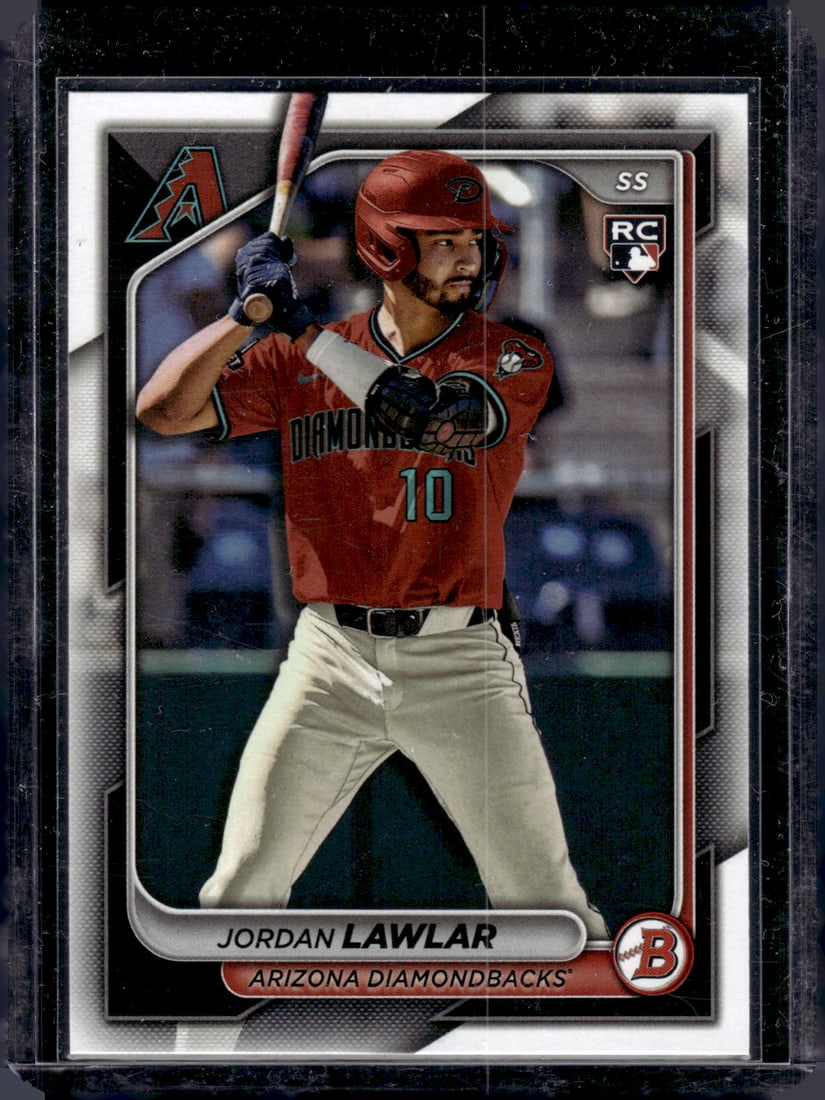 Lot of 3 Jordan Lawlar RC 2024 Bowman #96: Lot of 3 Jordan Lawlar RC 2024 Bowman #96
