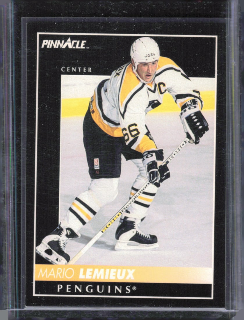 Mario Lemieux 1992-93 Pinnacle #300: Mario Lemieux 1992-93 Pinnacle #300