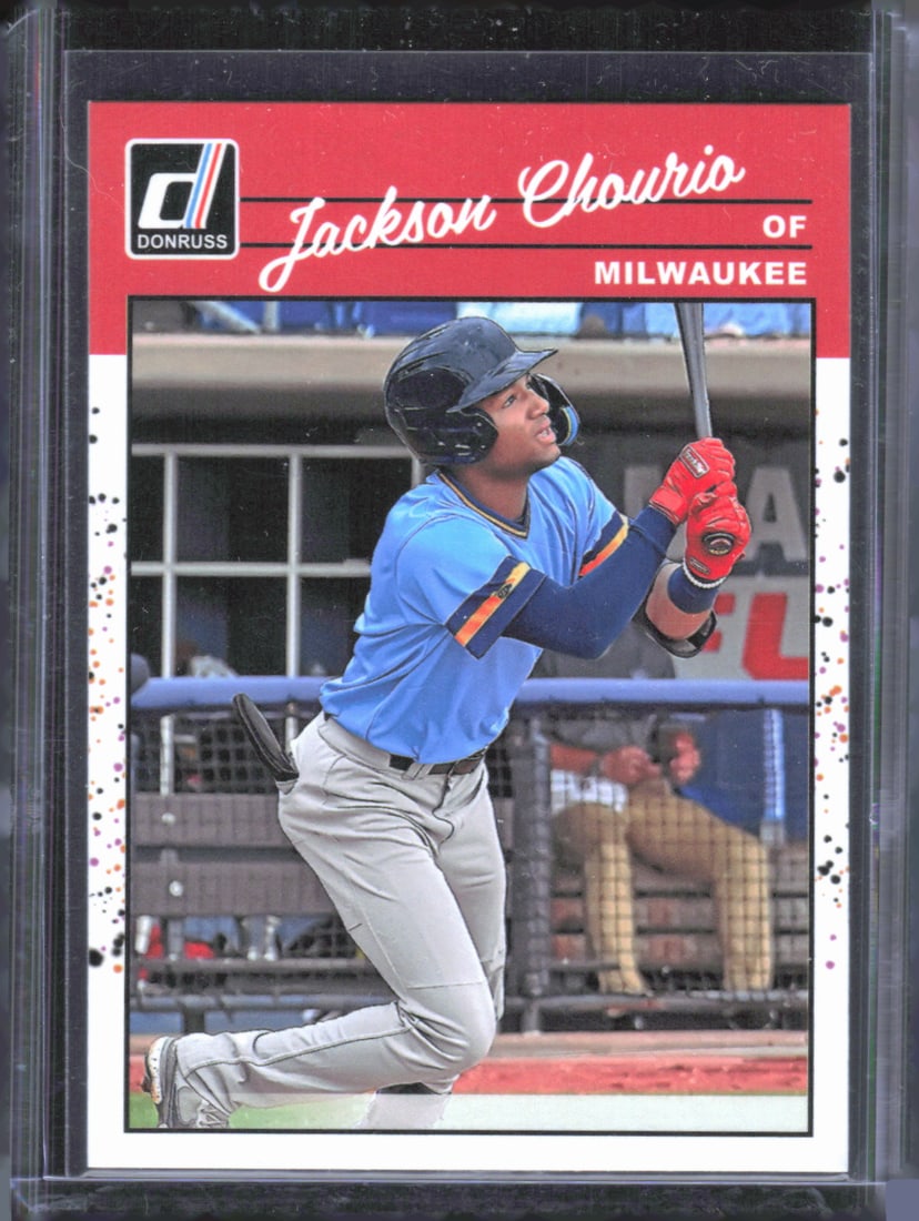 Jackson Chourio 2023 Donruss #243: Jackson Chourio 2023 Donruss #243