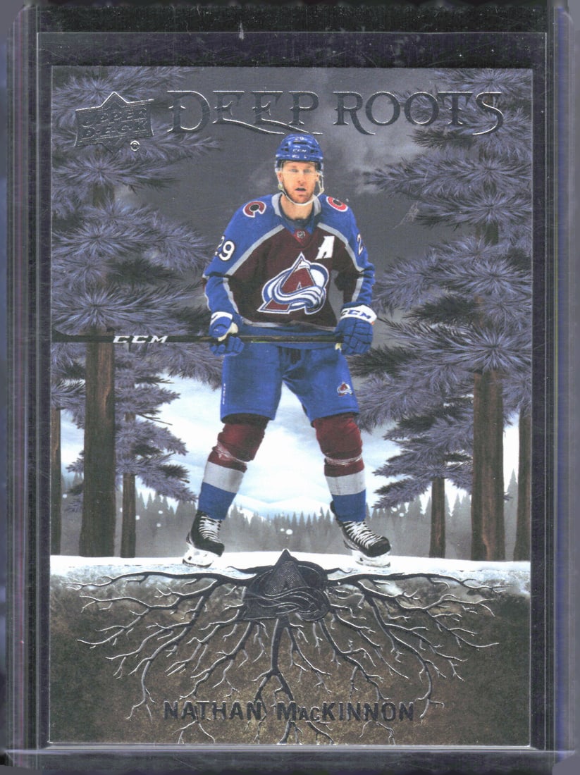 Nathan MacKinnon Deep Roots 2023-24 Upper Deck #DR-6 (1 of 2)