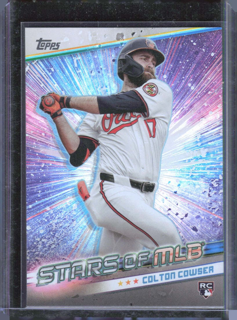 Colton Cowser Rookie Card Stars of MLB 2024 Topps Update #SMLB-67: Colton Cowser Rookie Card Stars of MLB 2024 Topps Update #SMLB-67