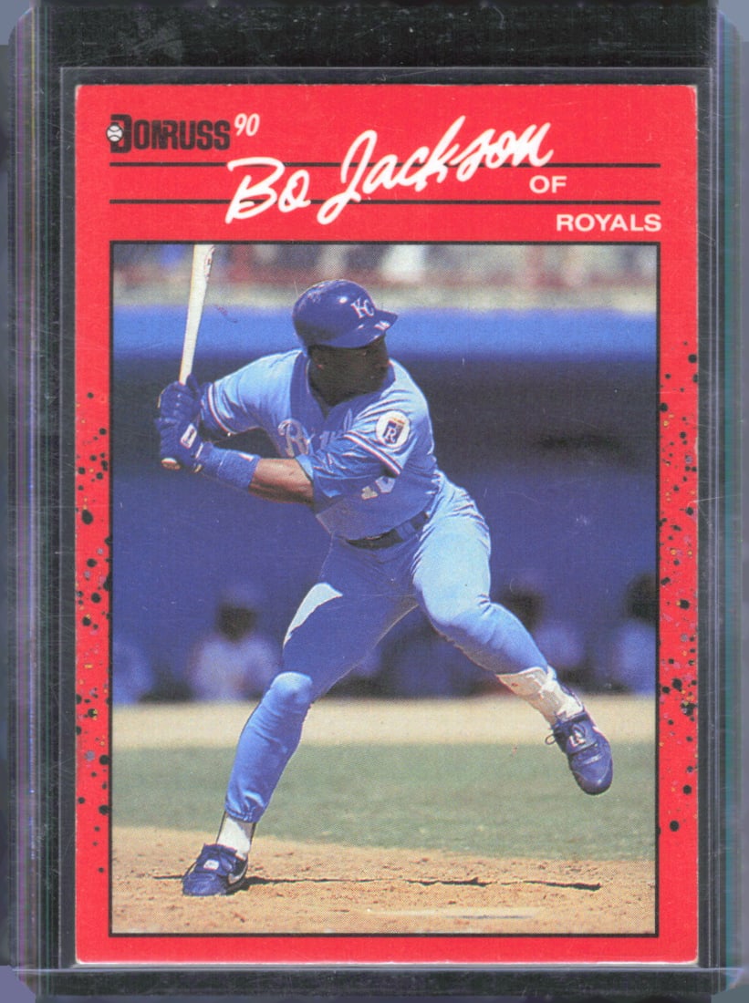 Bo Jackson 1990 Donruss Vintage #61c: Bo Jackson 1990 Donruss Vintage #61c