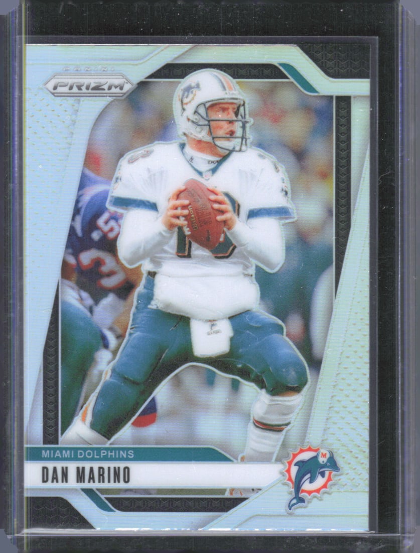 Dan Marino Silver 2024 Panini Prizm #182: Dan Marino Silver 2024 Panini Prizm #182