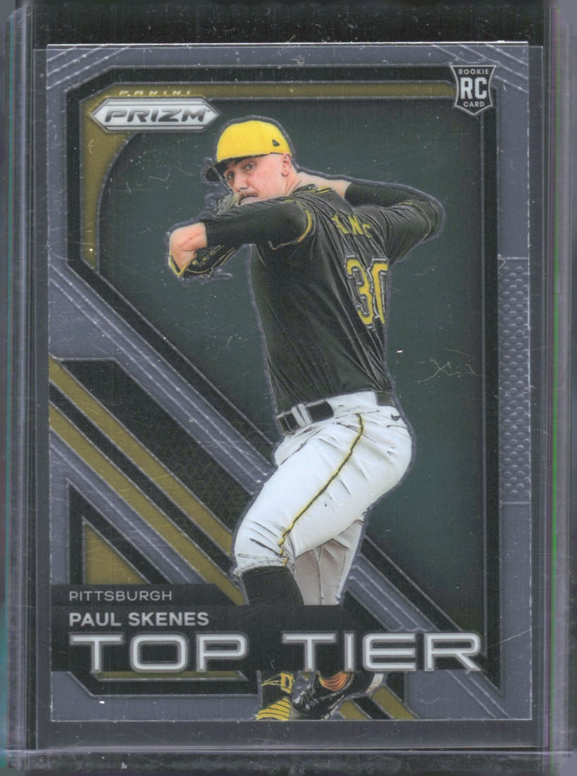 Paul Skenes Rookie Card Top Tier 2024 Panini Prizm #21: Paul Skenes Rookie Card Top Tier 2024 Panini Prizm #21