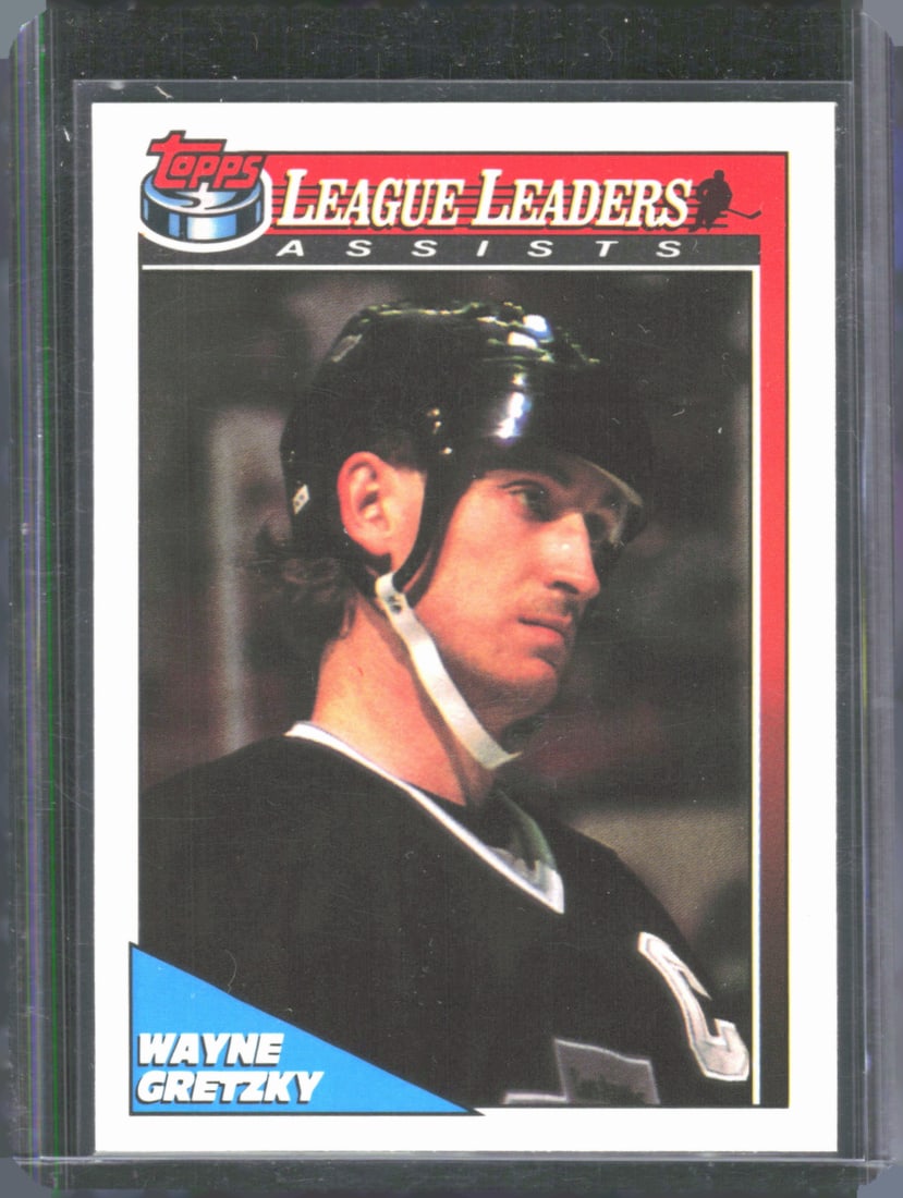 Wayne Gretzky 1991-92 Topps Vintage #224: Wayne Gretzky 1991-92 Topps Vintage #224