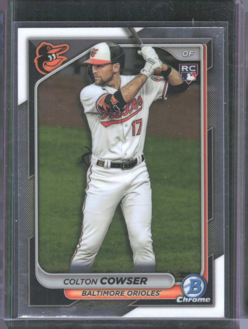 Colton Cowser 2024 Bowman Chrome #33: Colton Cowser 2024 Bowman Chrome #33