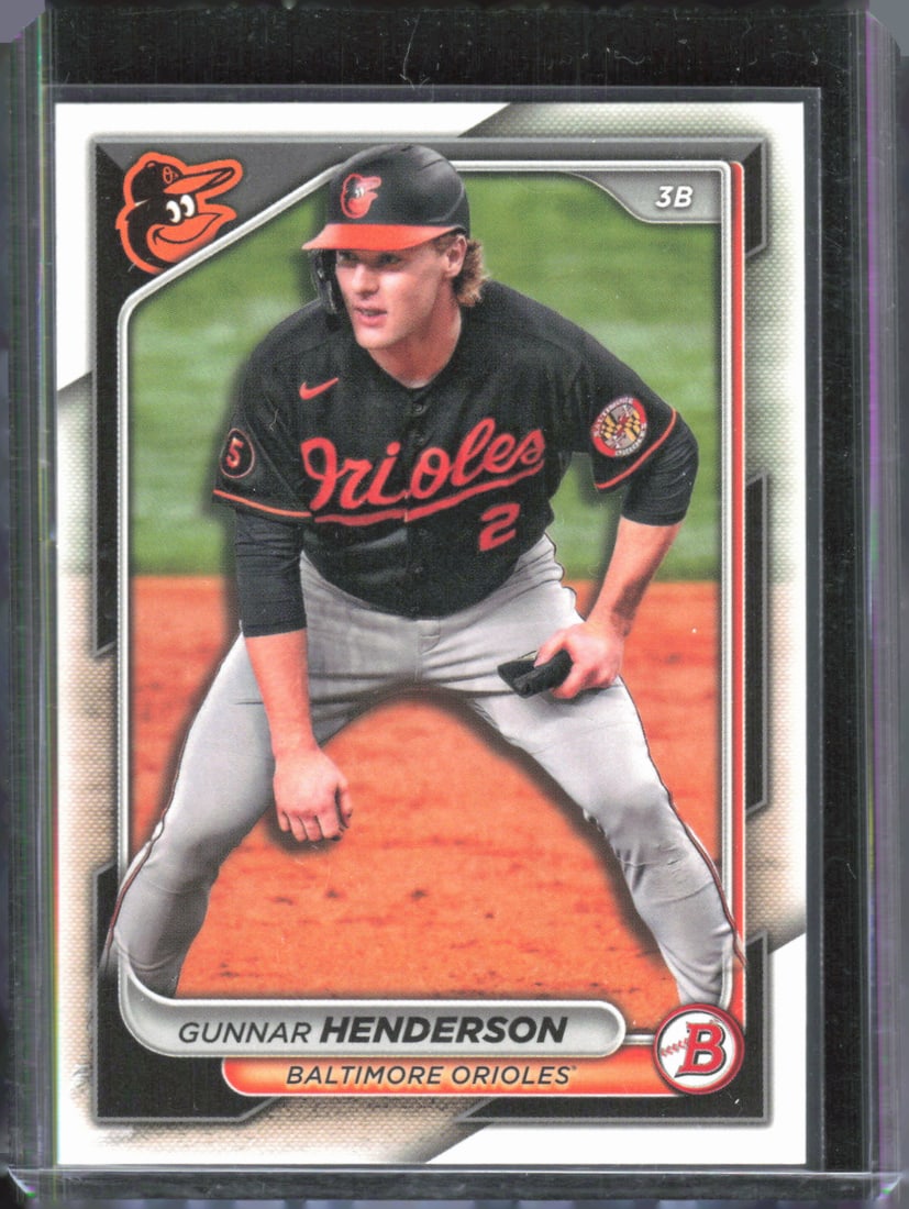Gunnar Henderson 2024 Bowman #49: Gunnar Henderson 2024 Bowman #49