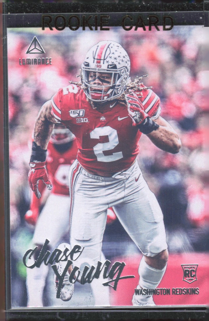 Chase Young Rookie 2020 Panini Luminance #106: Chase Young Rookie 2020 Panini Luminance #106