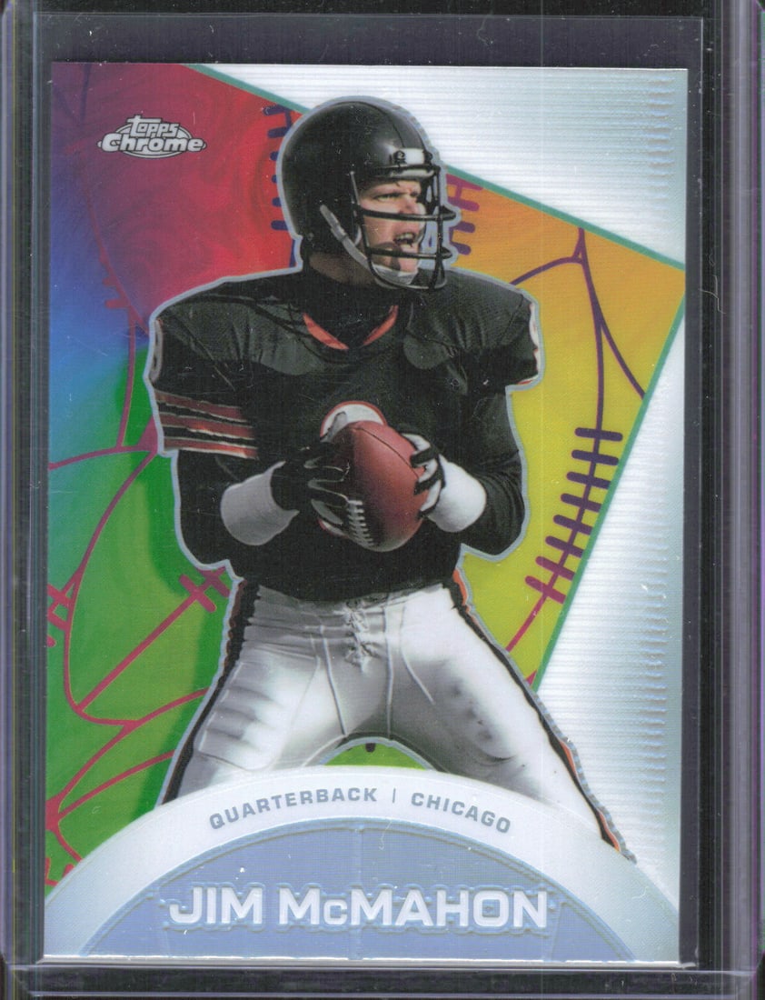 Jim McMahon Chrome All-Etch Refractor 2023 Topps Composite #CAE-3 (1 of 2)