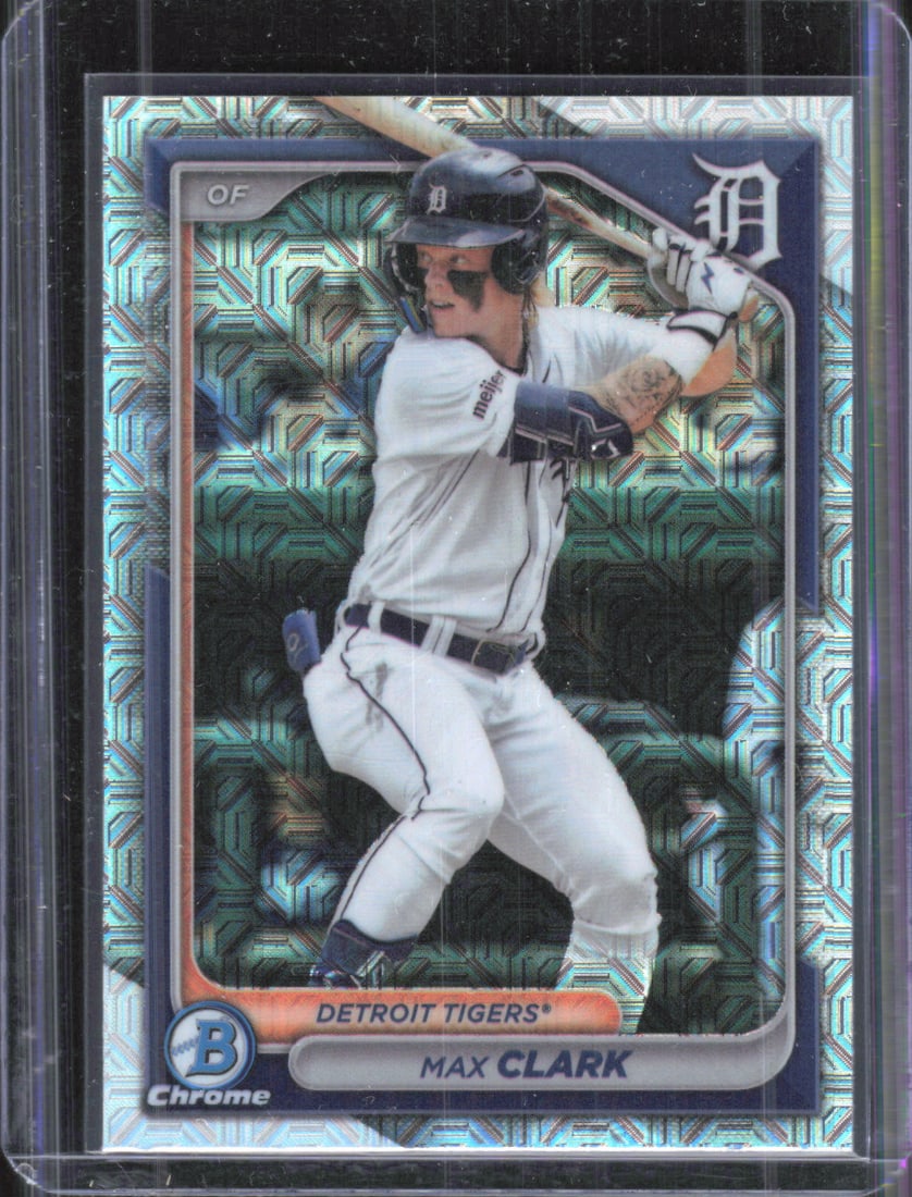Max Clark Prospects Mojo Refractors 2024 Bowman Chrome #BCP-195 (1 of 2)