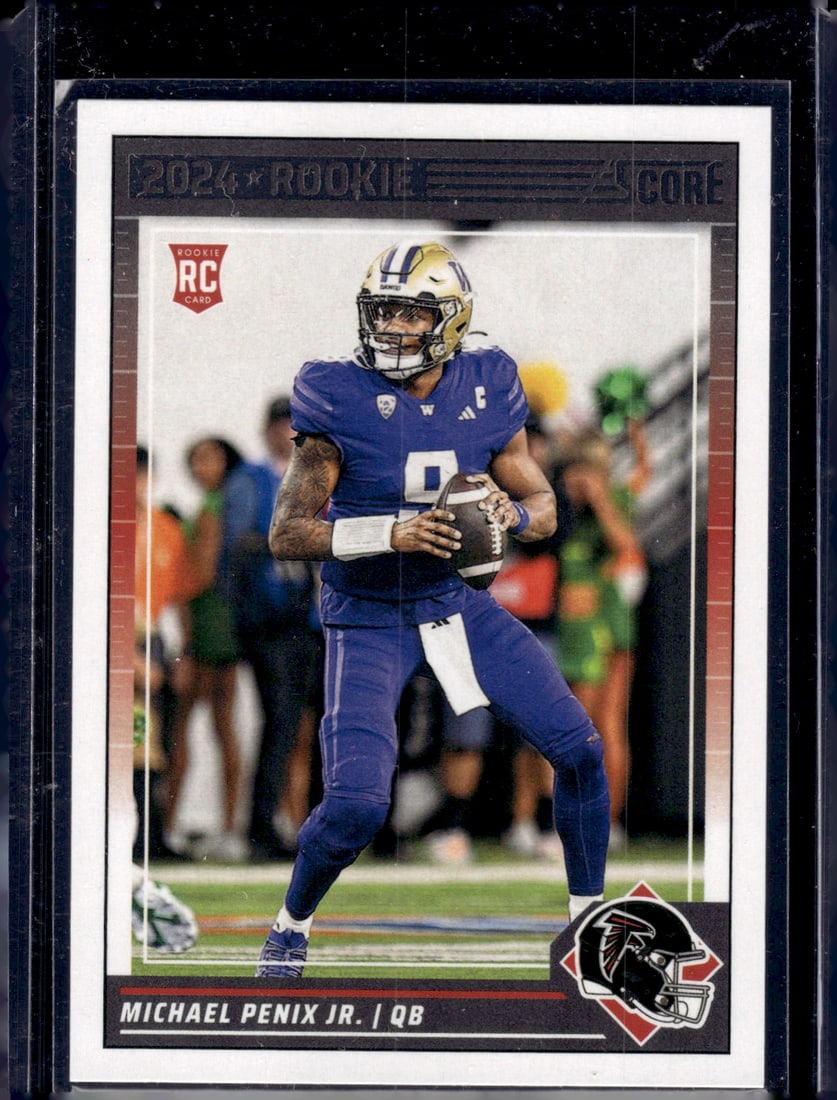Michael Penix Jr. RC 2024 Panini Score #323: Michael Penix Jr. RC 2024 Panini Score #323