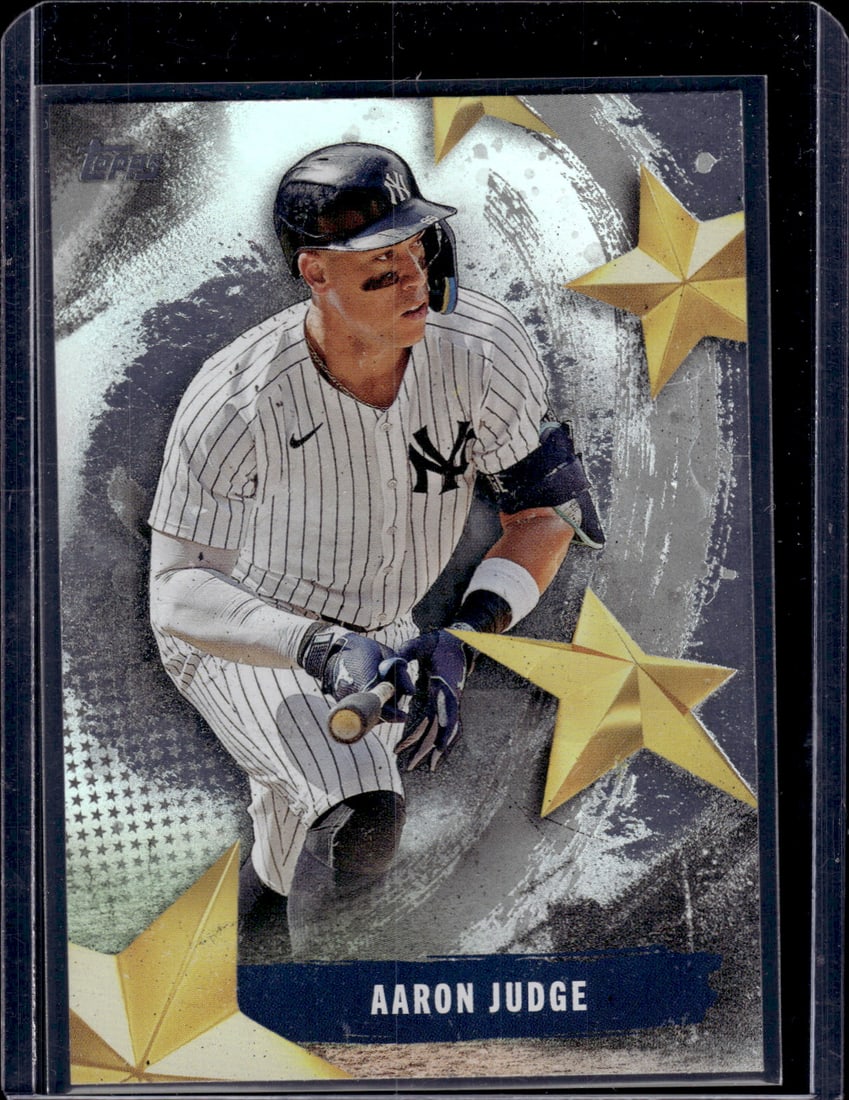 Aaron Judge Stars of MLB 2025 Topps Series One #SMLB-2: Aaron Judge Stars of MLB 2025 Topps Series One #SMLB-2
