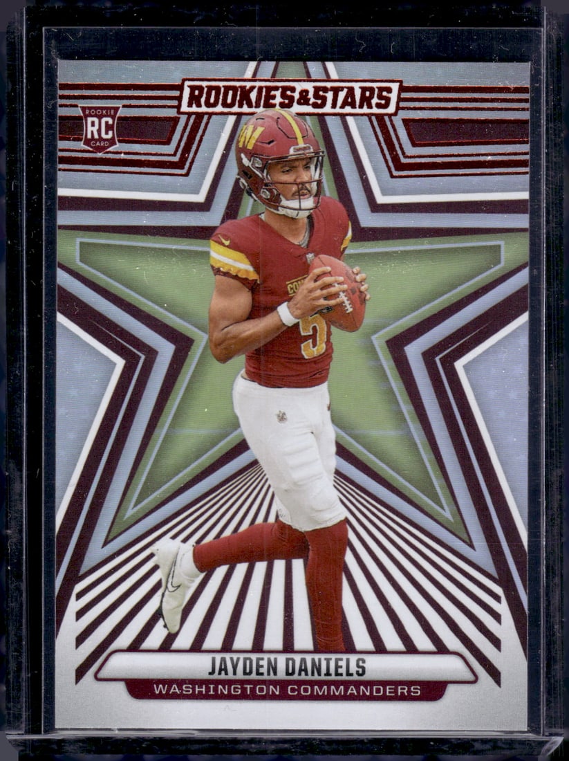 Jayden Daniels Longevity RC 2024 Panini Rookies & Stars #148: Jayden Daniels Longevity RC 2024 Panini Rookies & Stars #148