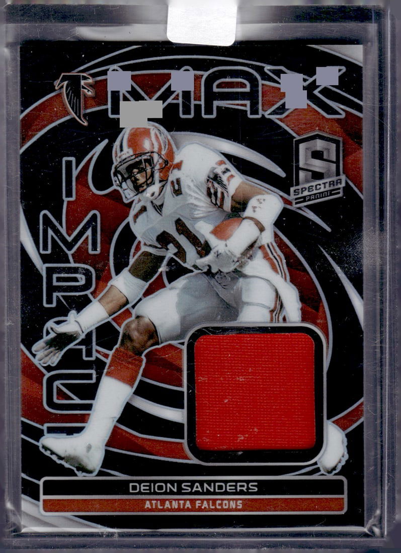 Deion Sanders Max Impact Patch /99 2023 Panini Spectra #MI-DSA (1 of 2)