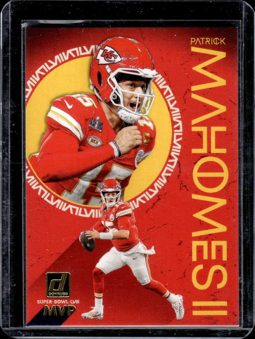 Patrick Mahomes Super Bowl MVP 2024 Panini Donruss #SBMVP-PM (1 of 2)