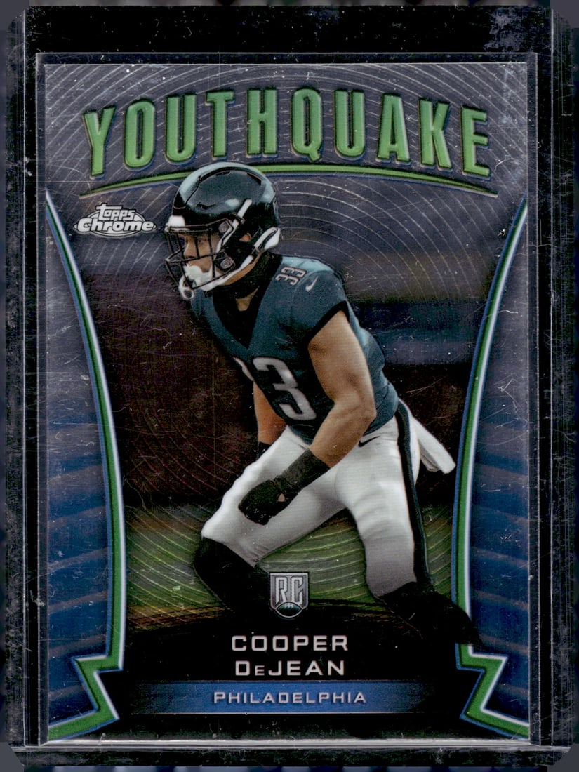 Cooper DeJean Youthquake RC 2024 Topps Chrome #Y-11: Cooper DeJean Youthquake RC 2024 Topps Chrome #Y-11