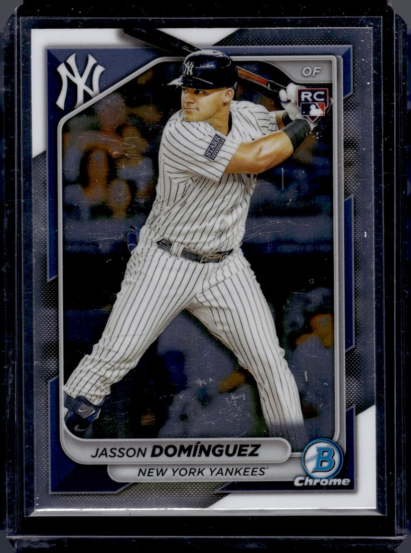 Jasson Dominguez RC 2024 Bowman Chrome #94: Jasson Dominguez RC 2024 Bowman Chrome #94