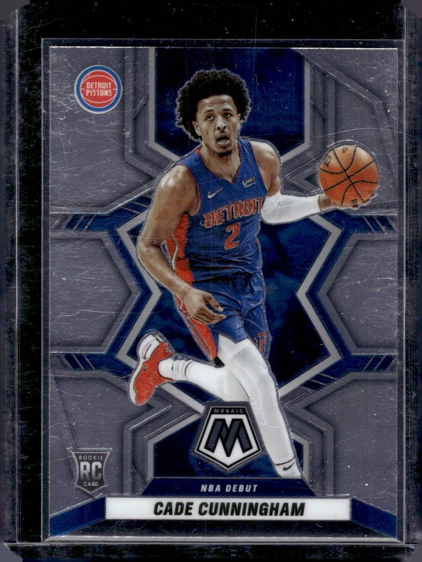 Cade Cunningham RC 2021-22 Panini Mosaic #261: Cade Cunningham RC 2021-22 Panini Mosaic #261