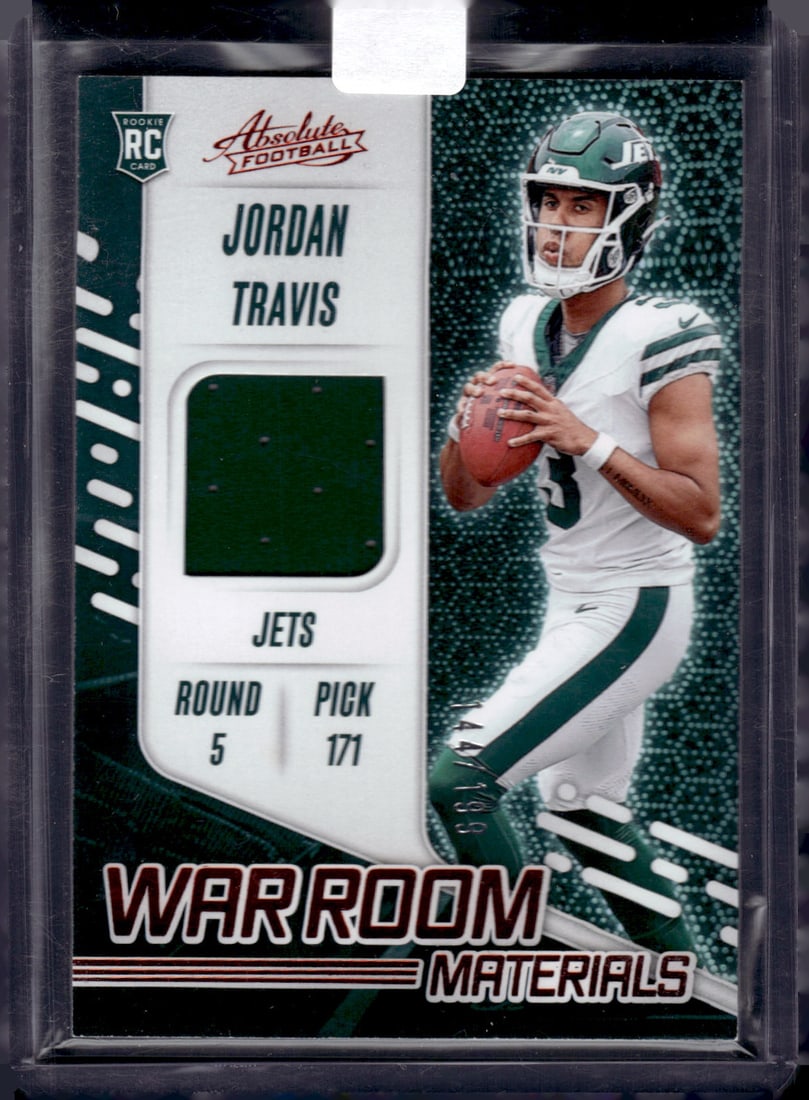 Jordan Travis RC Patch /199 2024 Panini Absolute #WRM-JTS (1 of 2)