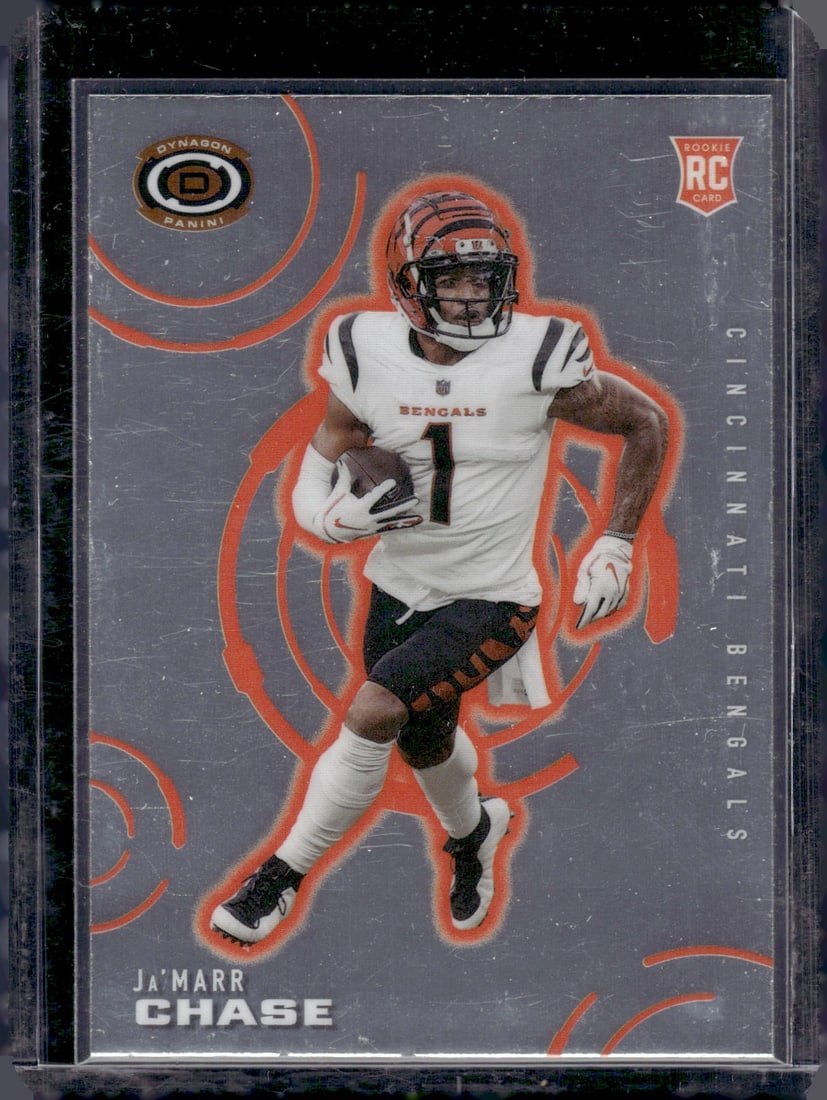 Ja'Marr Chase RC 2021 Paninin Chronicles Dynagon #D-9: Ja'Marr Chase RC 2021 Paninin Chronicles Dynagon #D-9