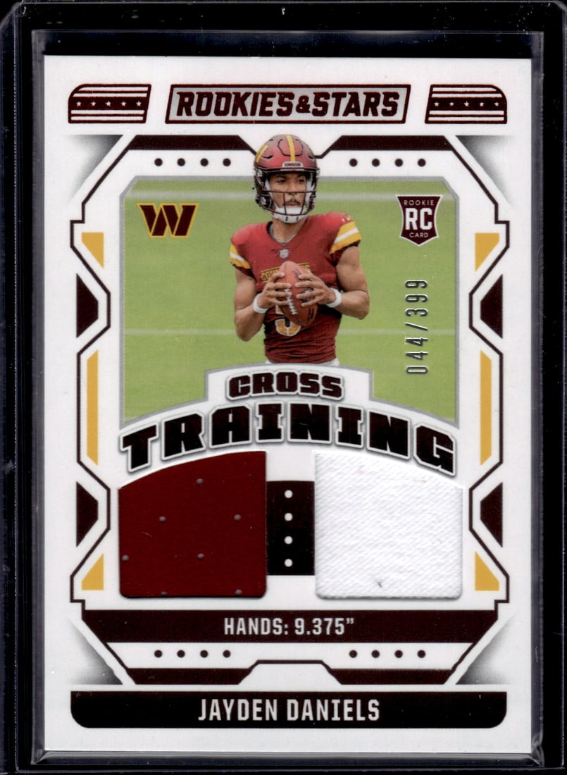 Jayden Daniels Dual Patch RC /399 2024 Panini Rookies & Stars #CT-JDS (1 of 2)