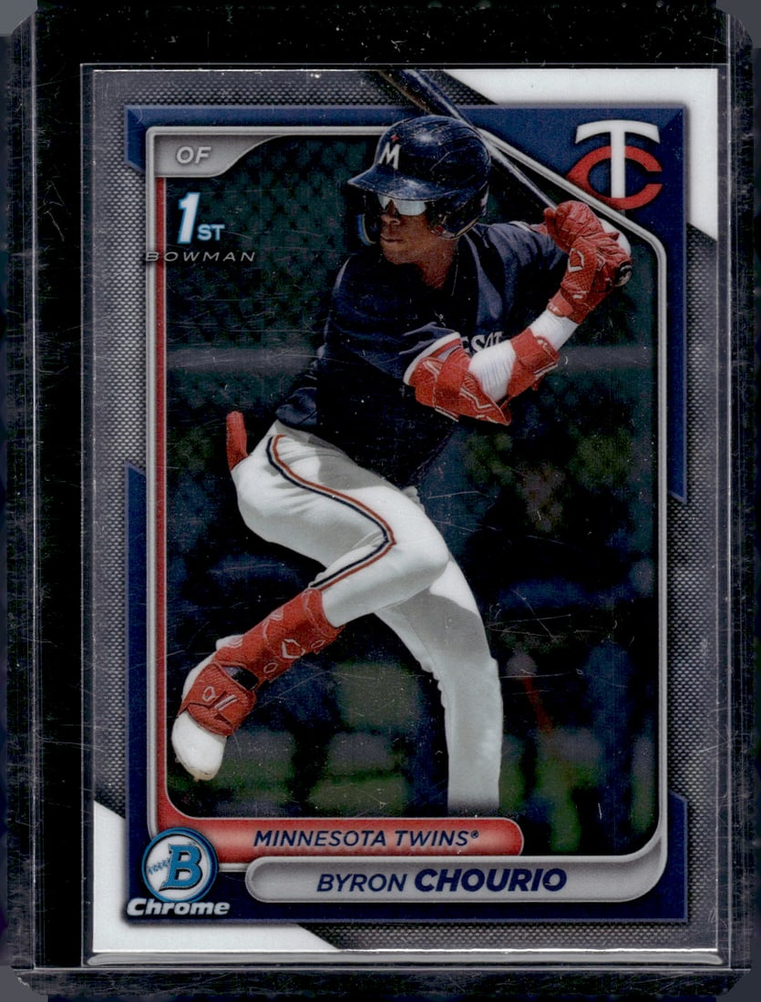 Byron Chourio 1st Bowman Chrome 2024 Bowman Chrome #BCP-129: Byron Chourio 1st Bowman Chrome 2024 Bowman Chrome #BCP-129