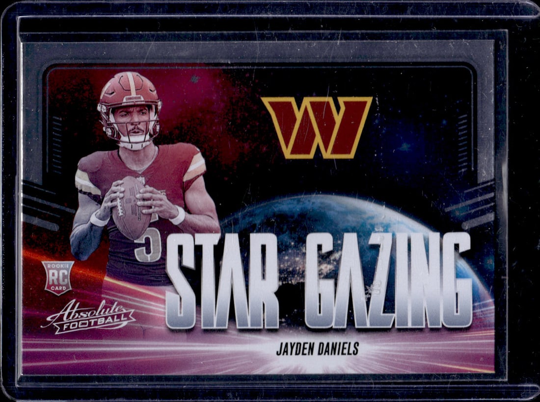 Jayden Daniels Stargazing RC 2024 Panini Absolute #SG-JDS (1 of 2)