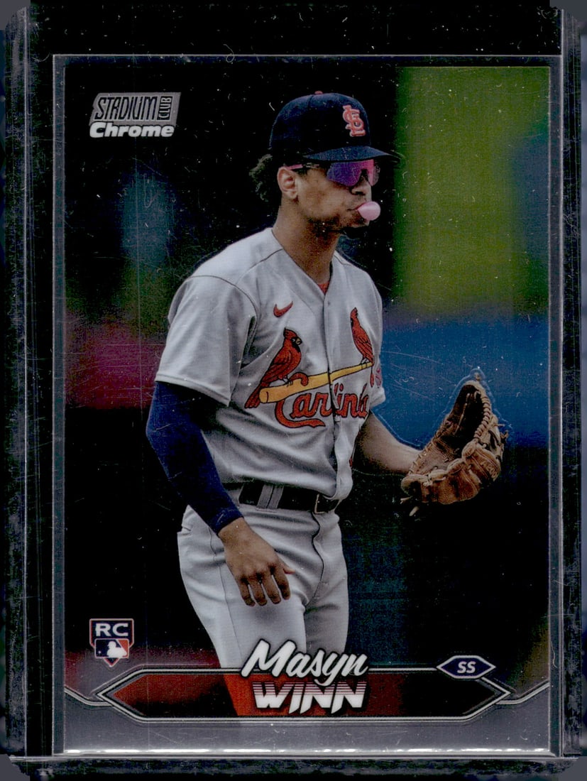 Masyn Winn RC 2024 Topps Stadium Club Chrome #264: Masyn Winn RC 2024 Topps Stadium Club Chrome #264