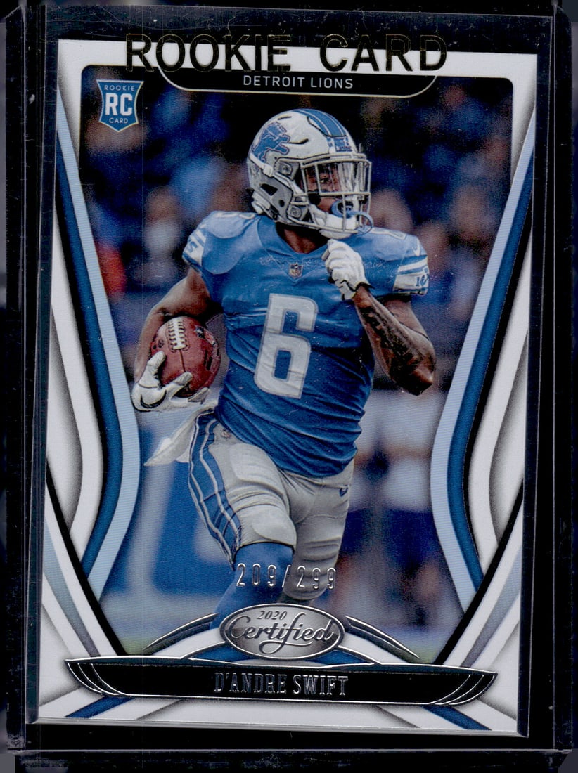 D'Andrew Swift Mirror RC /299 2020 Panini Certified #109: D'Andrew Swift Mirror RC /299 2020 Panini Certified #109