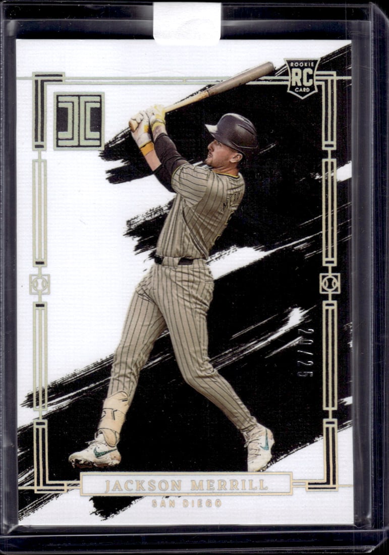 Jackson Merrill Holo Silver RC /25 2024 Panini Impeccable #78 (1 of 2)