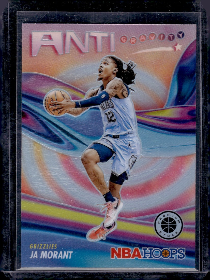 Ja Morant Anti Gravity Silver Prizm 2023-24 Panini Premium Stock #19 (1 of 2)