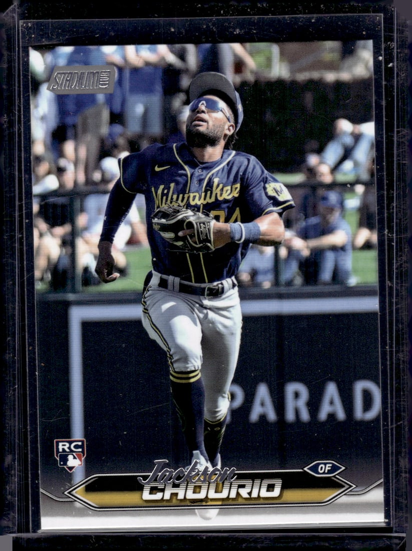 Jackson Chourio RC 2024 Topps Stadium Club #184: Jackson Chourio RC 2024 Topps Stadium Club #184