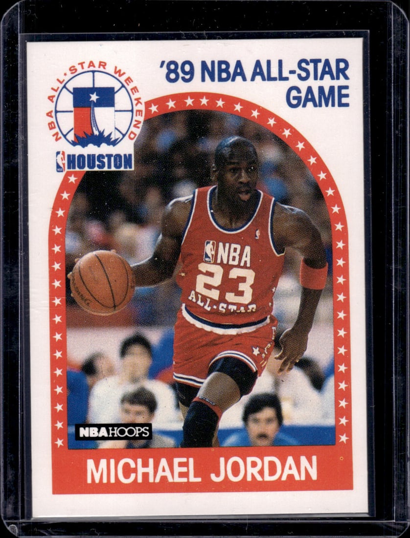 Michael Jordan All-Star Game 1989 NBA Hoops #21 (1 of 2)