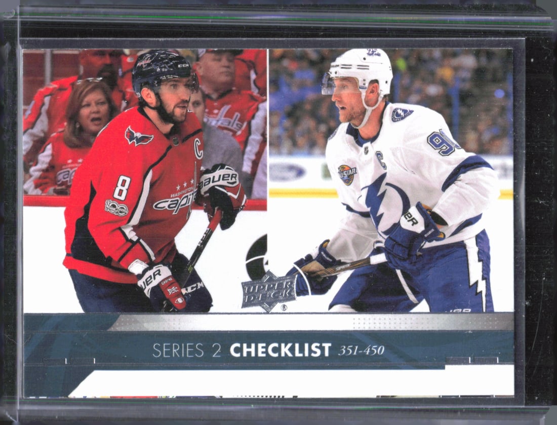 Alex Ovechkin / Steven Stamkos 2017-18 Upper Deck #450 (1 of 2)