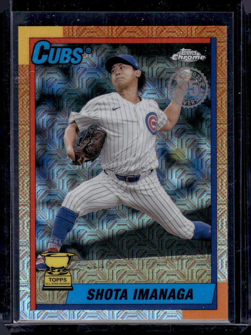 Shota Imanaga Silver Pack Mojo 2025 Topps Chrome #T90C-43 (1 of 2)